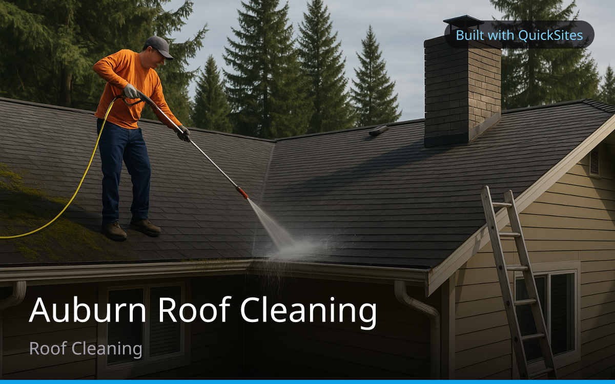 Auburn Roof Cleaning — built with QuickSites